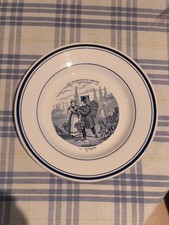 Assiette Parlante Musée Faiencerie Gien les Vendanges N°11  20cm