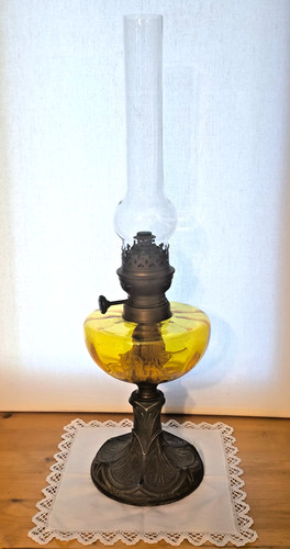 Magnifique lampe pétrole - lampe,