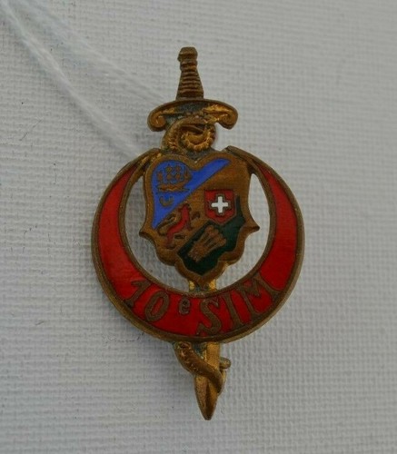 Insigne metal section d - insigne,