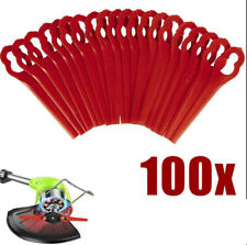 100 pièces lames de couteau de rechange pour coupe-herbe Florabest FAT 18 A/B de