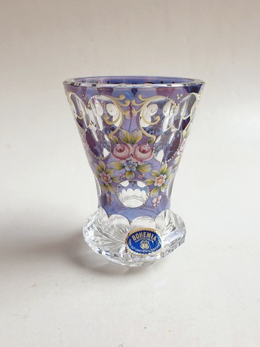 Vase bohême cristal à - bohême,