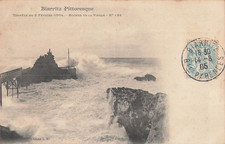 64 BIARRITZ TEMPETE ROCHER VIERGE - 122043