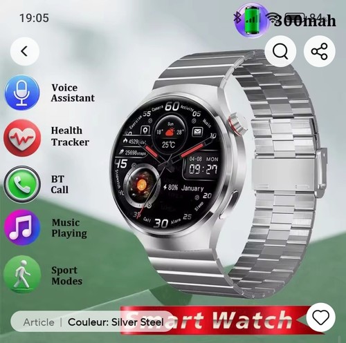 Montre connectée unisexe - -,