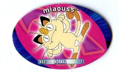 Pogs pokemon yaps francais - pokemon, 52