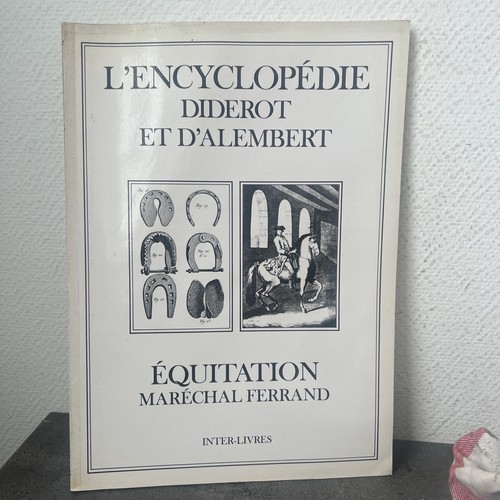 Encyclopedie diderot - diderot, &