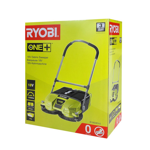 Ryobi 18v balayeuse sans - ryobi, fil