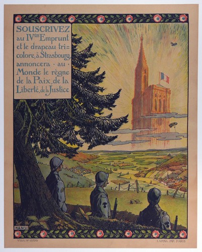 Hansi affiche entoilée 4eme - affiche,