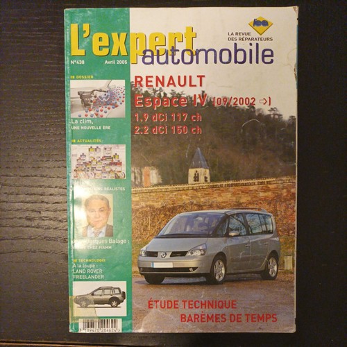 Revue technique renault espace - technique,