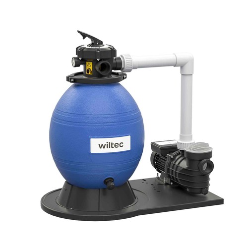 Wiltec filtre sable - à, 550w