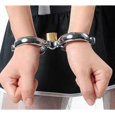 Métal Manchettes Main Serrure