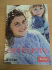 CATALOGUE PHILDAR Enfants Automne Hiver 2007/8-N° 474 Filles Garçons 4 à 16 ans