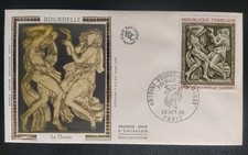 Enveloppe Premier Jour Timbre Antoine Bourdelle N° 1569 Oblitéré Paris 1968