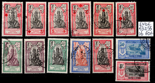 Inde série 43 à 55 - inde, n°43