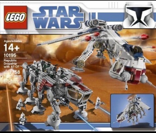 Lego 10195 republic dropship - republic,