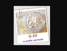 Poudre de riz matifiante
