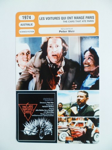 Carte fiche cinema 1974 - fiche,