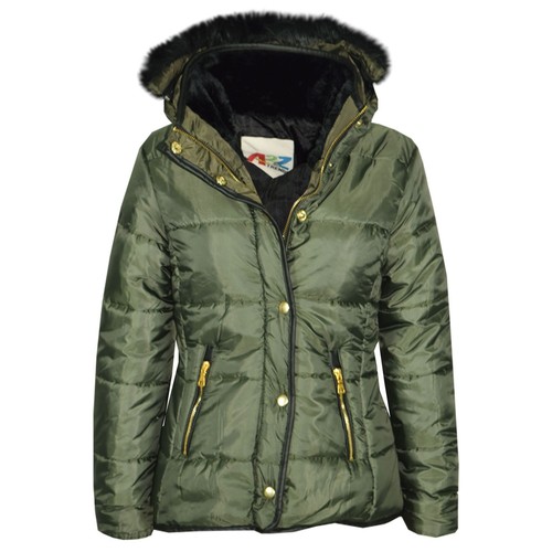 Enfants filles olive doudoune - enfants,
