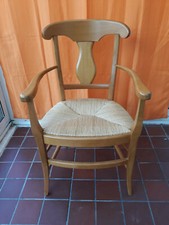 Chaise de bout de table moderne Chêne Clair, Etat: Excellent