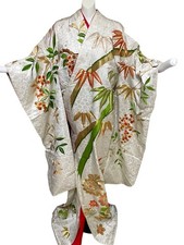 Kimono japonais Furisode L