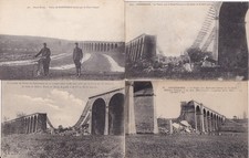 Lot de 4 Cartes postales