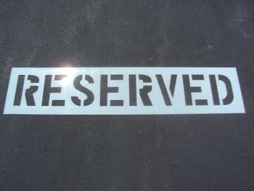 Reserved parking lot - 12",