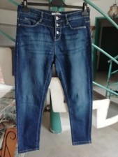 Pantalon Jeans Bleu Foncé