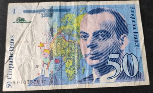 France billet francs - de, 50