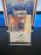 Warren Zaïre-Emery /25 Autographe Topps Auto - PSG Champions D'Europe 2025