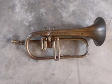 BUGLE COUESNON MONOPOLE FLUGELHORN Vintage antique