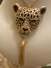 Collier en métal plaqué or