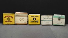 Lot de 5 paquets de cigarettes vides   (Anciens - vintage)