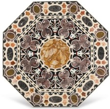 42 " Marbre Haut Table Main