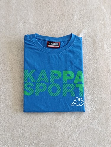 Tee shirt kappa sport bleu - shirt,