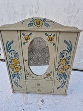 ARMOIRE POUR MAISON DE POUPEE EN BOIS  ANNEES 1920-1930 MEUBLE MINIATURE