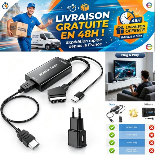 Amanka adaptateur hdmi vers - amanka,