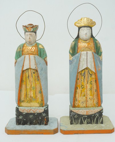 Figurines japonaises bois - en,