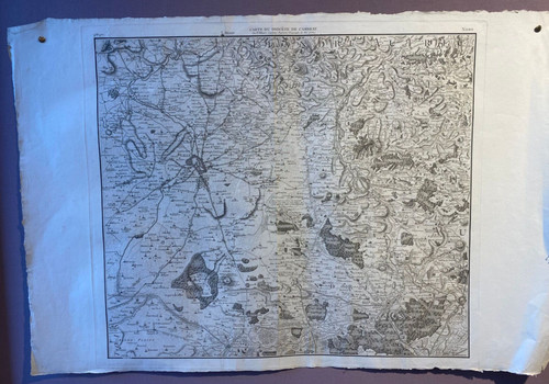 Villaret carte du - f.,