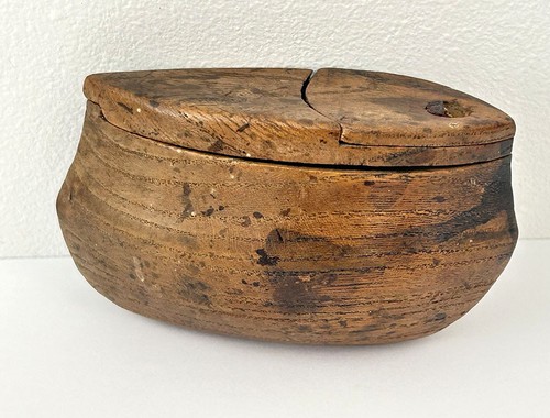 Tabatière boîte bois