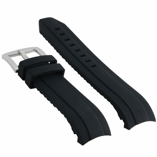 22mm silicone rubber strap - silicone,