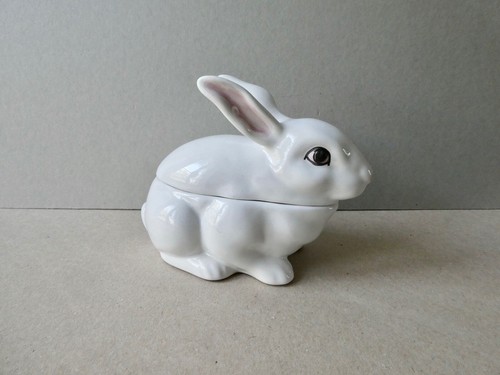Saucière lapin blanc - saucière, en