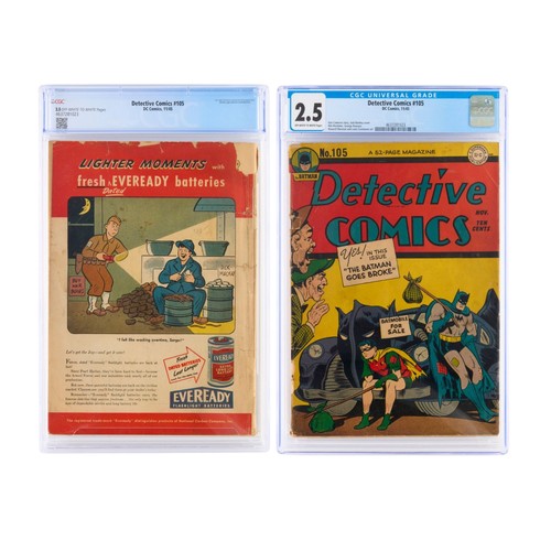 Detective comics 105 - #105, (1945)
