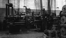Ouvriers atelier machine - atelier,