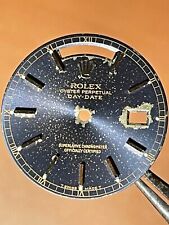 cadran rolex president day date   18238 couleur  blue violet