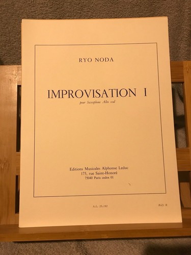 Ryo noda improvisations - improvisations, i