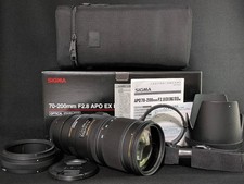Sigma 70-200mm f/2.8 APO EX DG OS HSM Nikon F [Near Mint w/Box] Fast Ship Japan