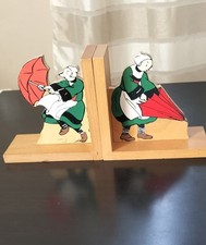 Serre-livres Théme BÉCASSINE Vintage - Excellent état 