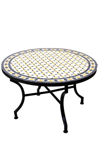 Table mosaïque marocaine - table,