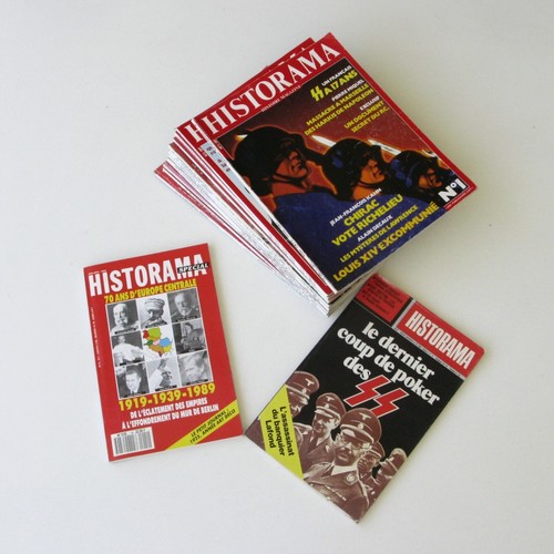 Lot revues historama - 15,