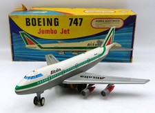 A.M.B. Marchesini Boeing 747 Jumbo Jet Alitalia Avion En Fer AMB Italie 1968