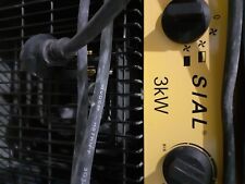 chauffage portatif soufflant 3000w pour chantier 